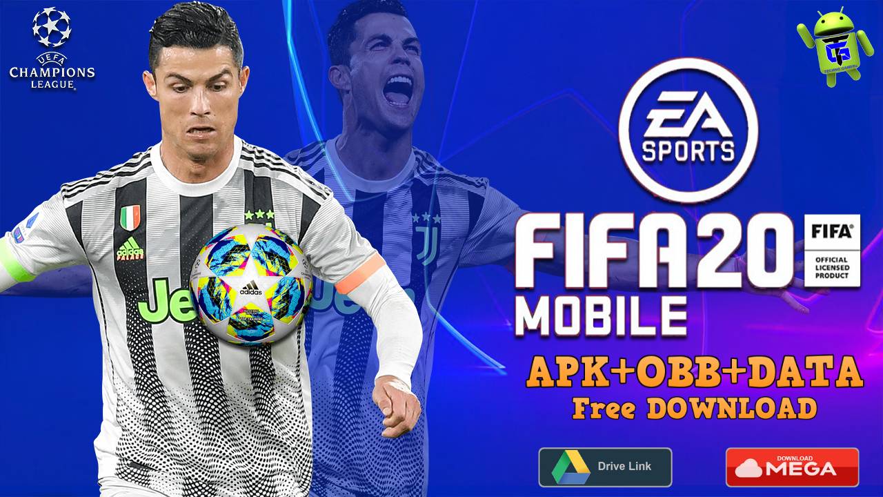 FIFA 20 UCL APK Mod Android OBB Data Download
