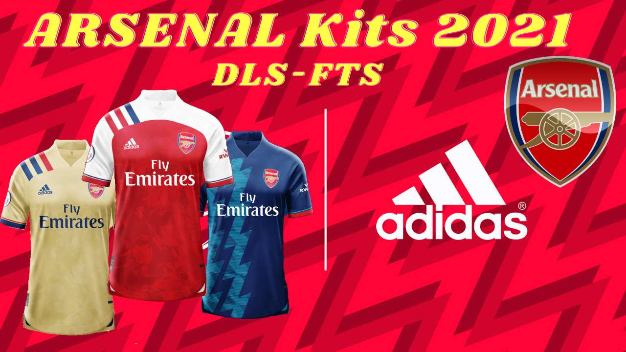 Arsenal New Kits 2021 DLS 20 Logo FTS Mobile Game