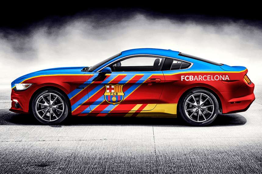AUDI donates cars to Barcelona football players