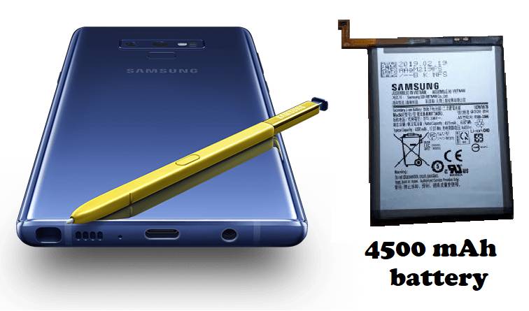 Samsung Galaxy Note10 Pro with 4500 mAh battery