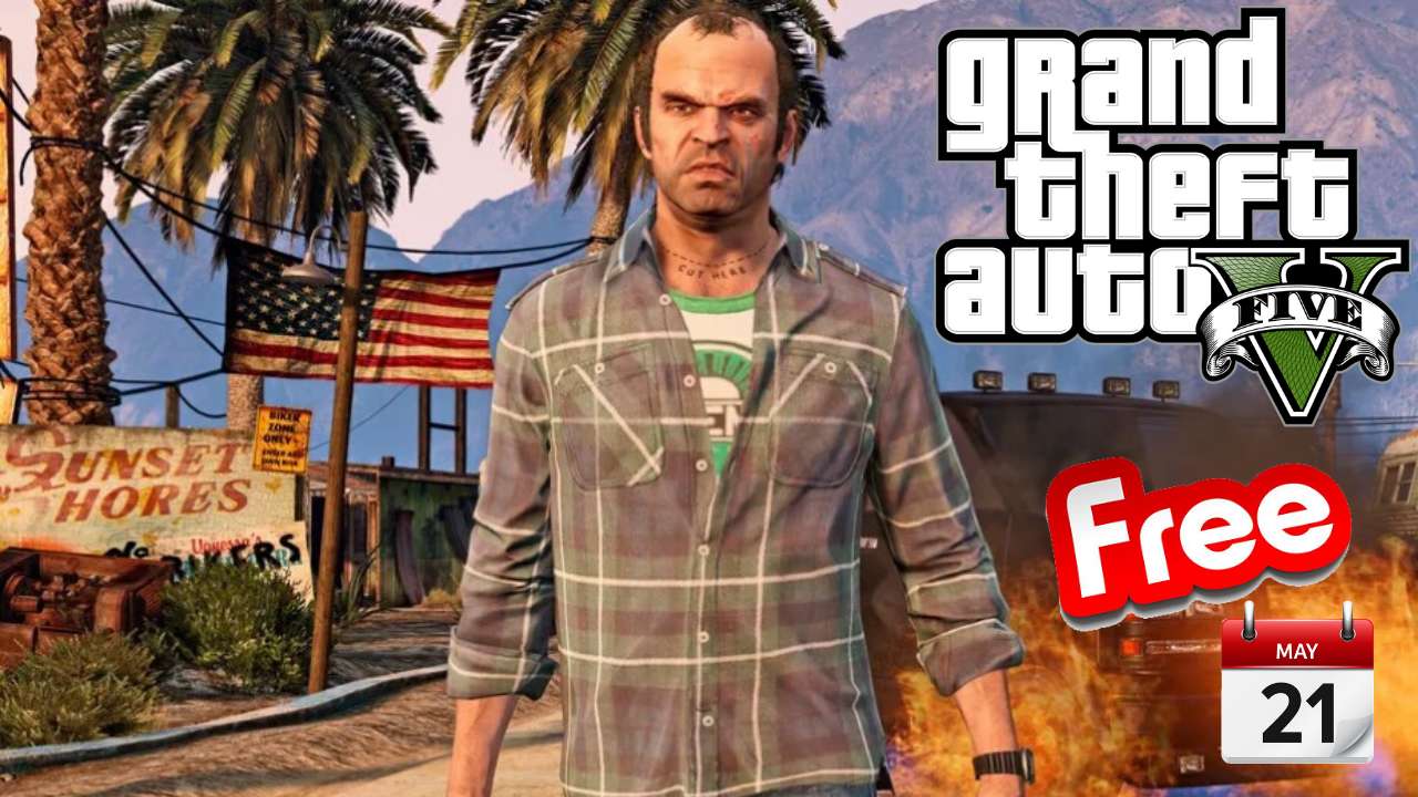 The Epic Games Store GTA 5 free for everyone on may