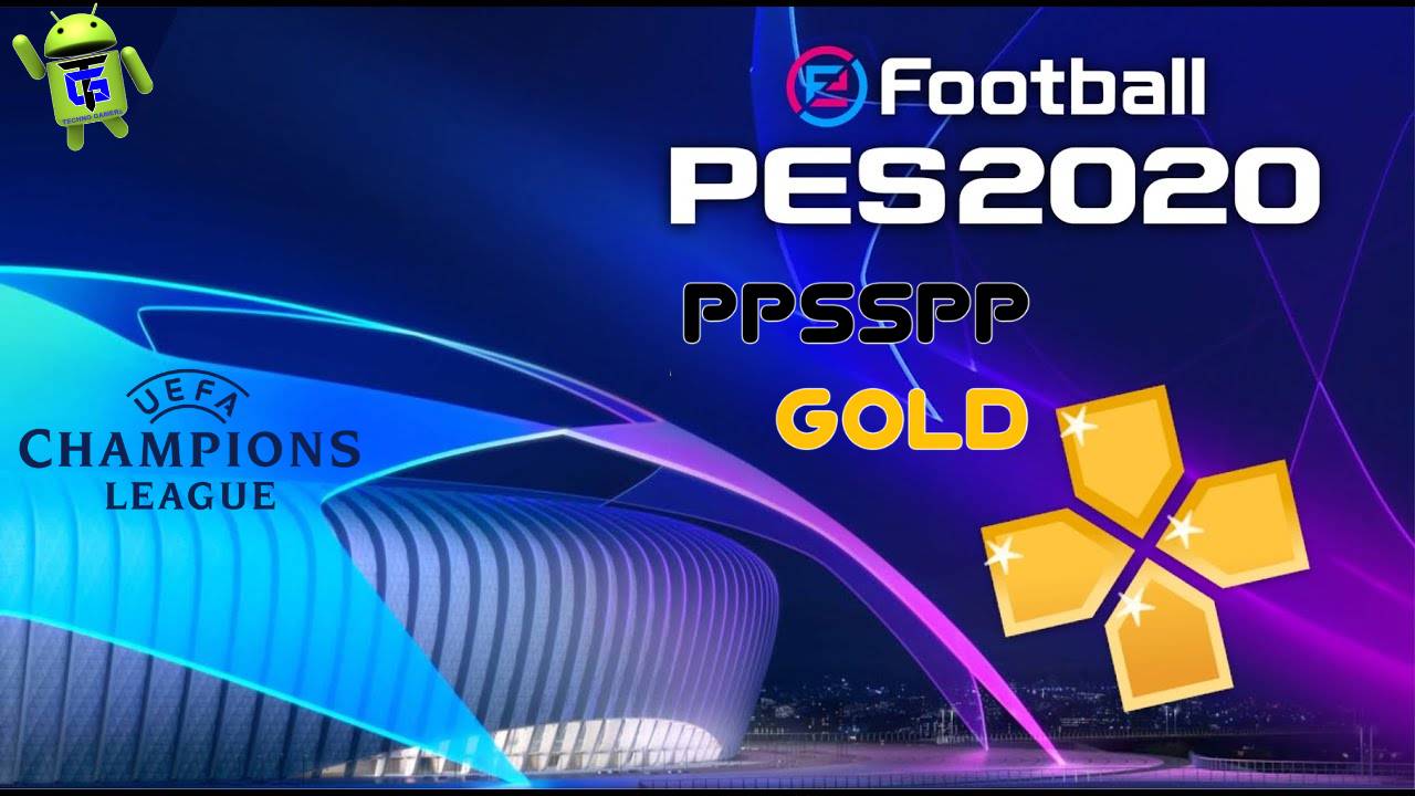 PES 20 UCL PPSSPP Mod Android Offline Download