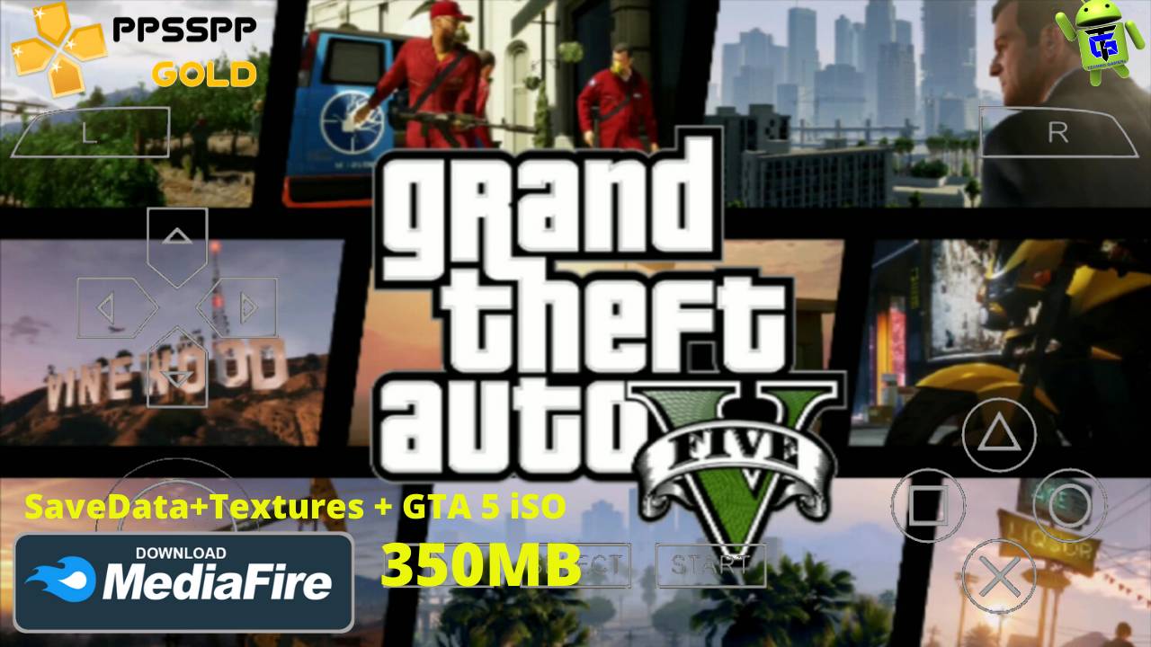 GTA 5 PPSSPP iSO Mod Android
