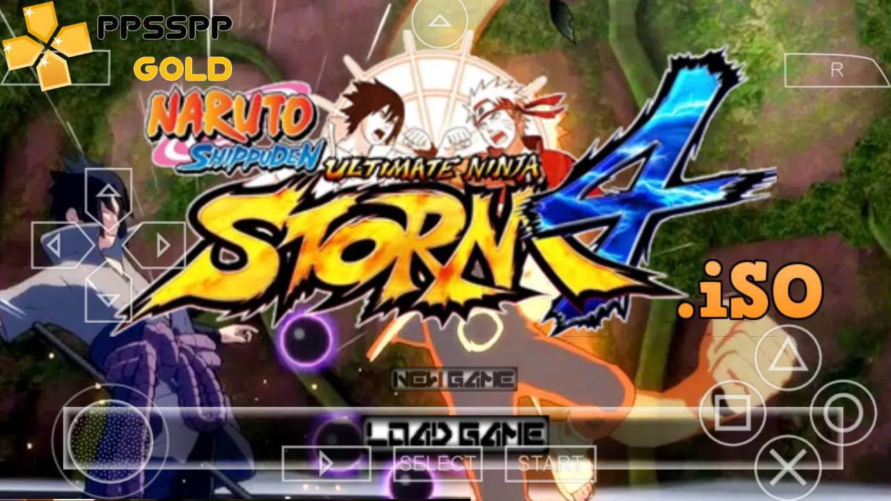 Naruto Shippuden Ultimate Ninja Storm 4 iso for Android PPSSPP
