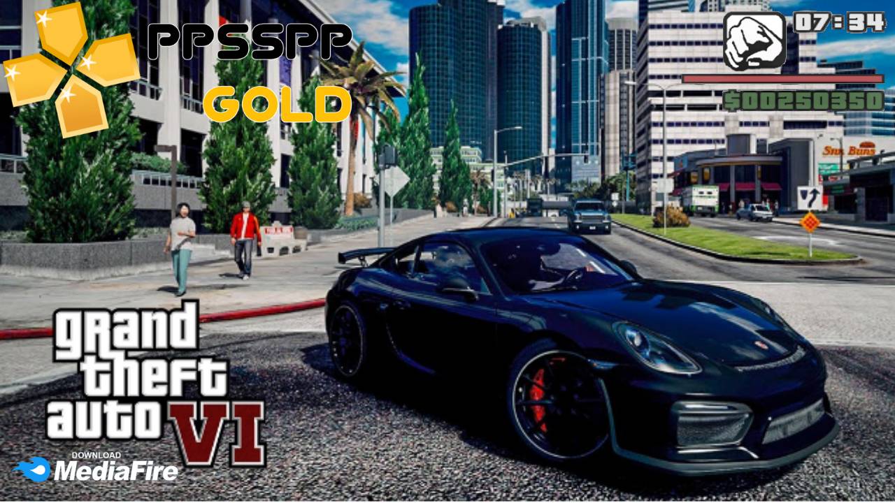 GTA 6 iSO For Android PPSSPP Download