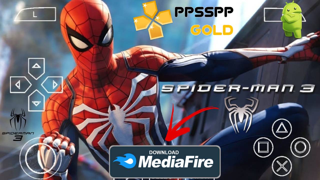 Spider Man 3 iOS PPSSPP Download for Android and iOS