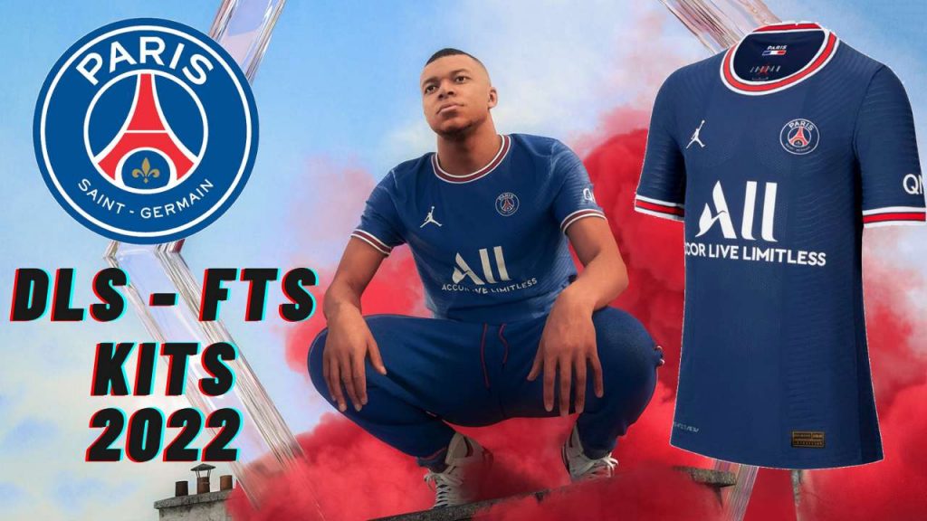 How To Download PSG Kits 2021/2022 Logo, Dream League Soccer Kits PSG