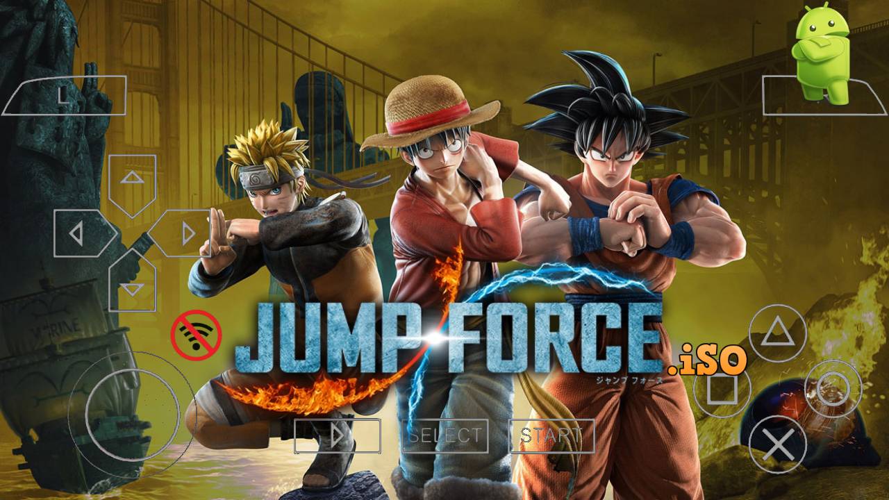 Jump Force PPSSPP Highly Compressed Download
