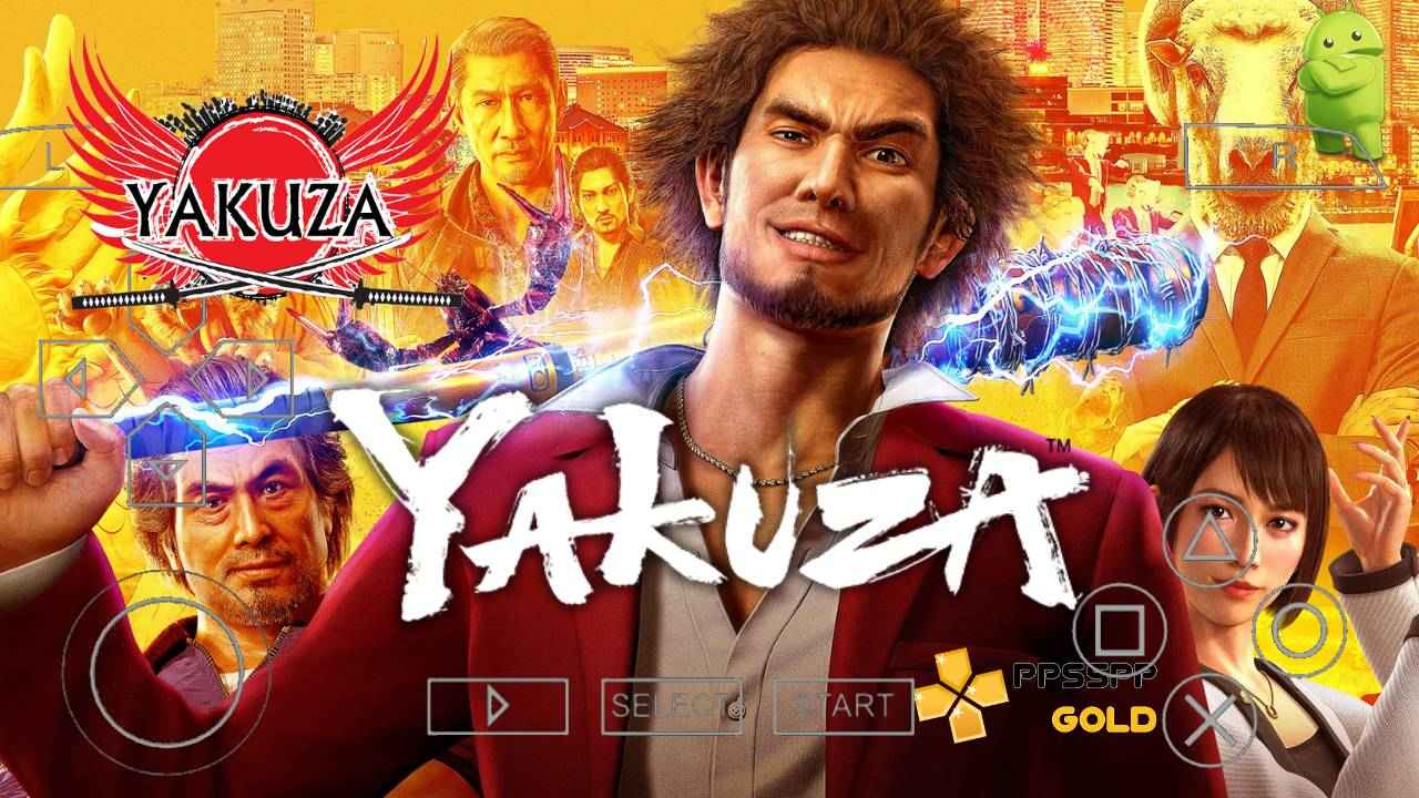 Yakuza Patch English Game on Android PPSSPP Download