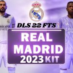 Real Madrid Kits 2023 Logo DLS 22 FTS