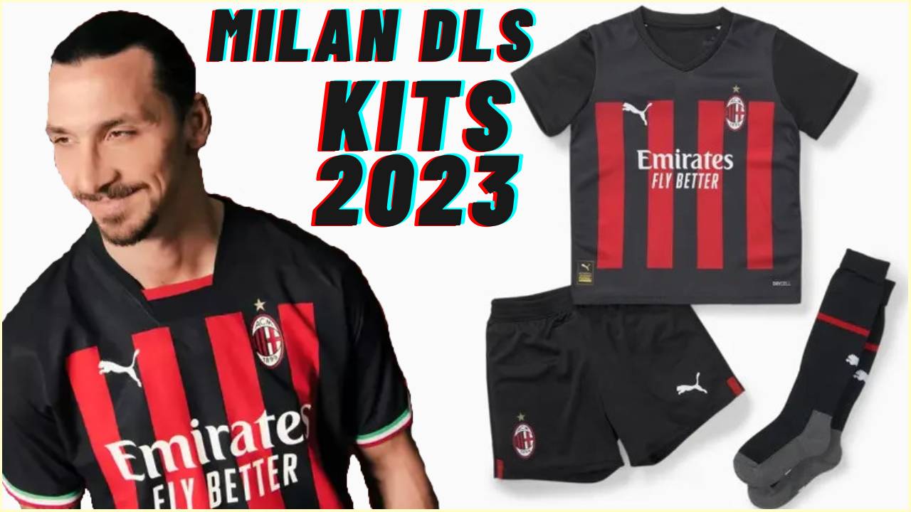 Milan DLS Kits 2023 Dream League Soccer Kits 2023