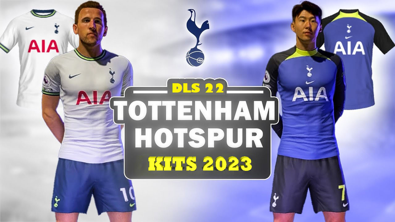 Tottenham 2203 Kits Leaked for DLS 22 FTS