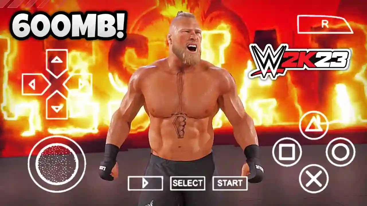 WWE 2K23 iSO PPSSPP for Android and iOS Download