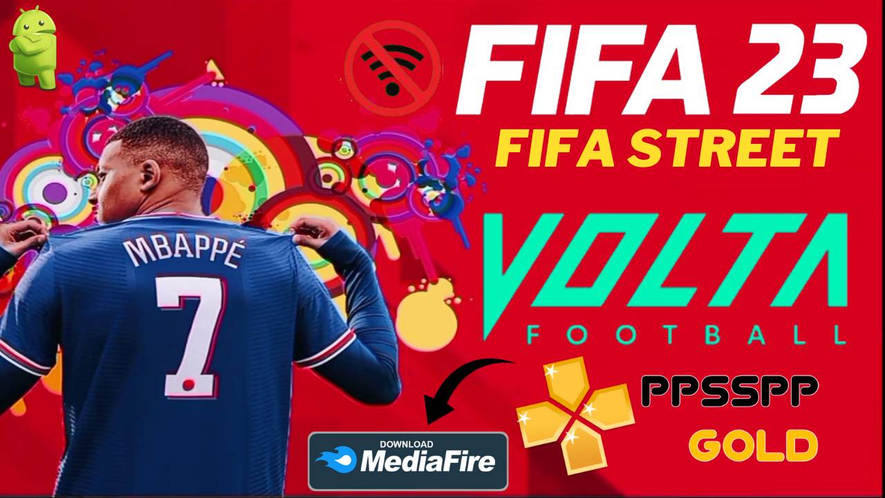 FIFA 23 Volta zip PPSSPP Fifa Street 2023 Download